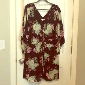 Short floral dress